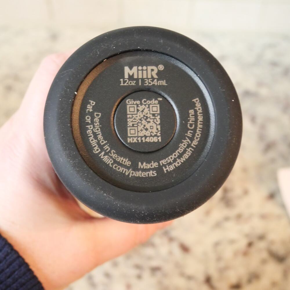 NEW MiiR Flip Traveler 12oz Insulated with Flip Li, BPA-Free Stainless Steel - Picture 6 of 7